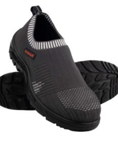 Karam Flytex FS 201 Flyknit Mesh Grey Sport Safety Shoes Size 8