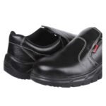 karam-fs-04-steel-toe-cap-black-coloured-industrial-safety-shoes-front-view-3