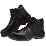 karam-fs-21-steel-toe-cap-black-coloured-industrial-safety-shoes-side-view
