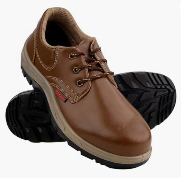 Karam FS 61 Steel Toe Cap Brown Industrial Safety Shoes