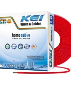 KEI Homecab 1 sqmm 1 Core FR Copper PVC Red Unsheathed Flexible Cable 90m