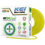 KEI Conflame Green Plus 4 sqmm 1 Core FRLSH Copper House Wire 90m