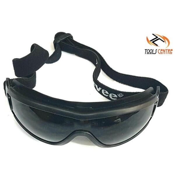 Krost Wraparound Design Antifog Splash Resistant Safety Goggles Black