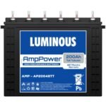 Alt Text Luminous Amp Power AP 20048 TT 200Ah Tall Tubular Inverter Battery for Home Inverter Backup