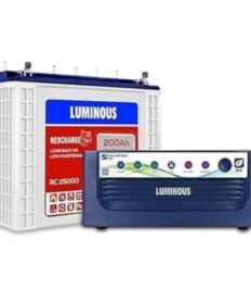 Luminous Eco Volt Neo 1550 1400VA Pure Sine Wave Inverter and RC 25000 200Ah Battery Combo – Power Backup Combo