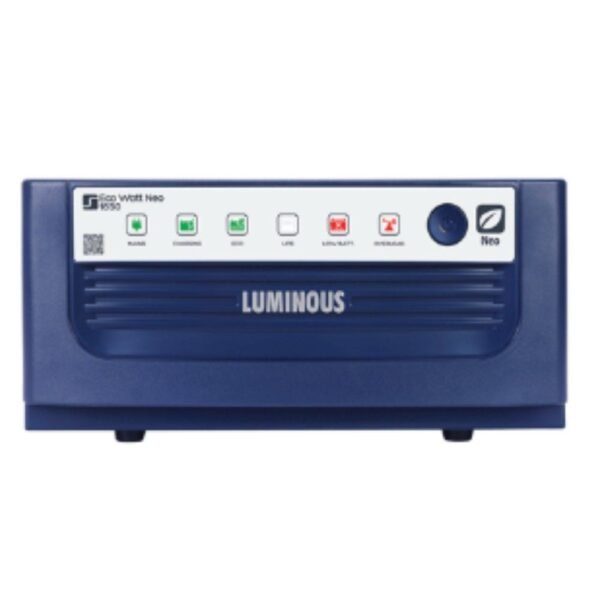 Luminous Eco Watt Neo 1650 1500VA 24V Square Wave Double Battery Inverter