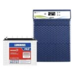 Luminous HKVA Optimus 4500+ 4000VA 12V Pure Sine Wave Inverter with Red Charge RC 25000 PRO 200Ah Tall Tubular 4 Batteries Combo for home power backup