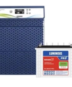 Luminous HKVA Optimus 6500+ 5500VA 12V Pure Sine Wave Inverter with Red Charge RC 18000 PRO 150Ah Tall Tubular 6 Batteries Combo for home power backup