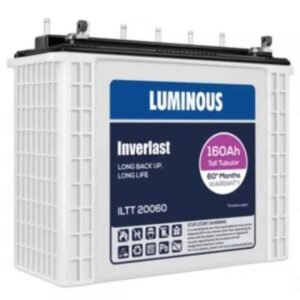 Alt Text Luminous Inverlast 160Ah Tall Tubular Plate Inverter Battery for Home Inverter Backup
