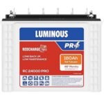 Alt Text Luminous Red Charge 180Ah Recyclable Tall Tubular Inverter Battery for Home Inverter Backup