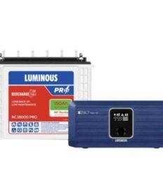 Alt Text Luminous Zolt 1100V2 900VA Pure Sine Wave Inverter and 150Ah Tall Tubular Battery Power Backup Combo