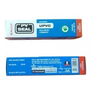 M-Seal blue PVC solvent cement 20ml pack of 200