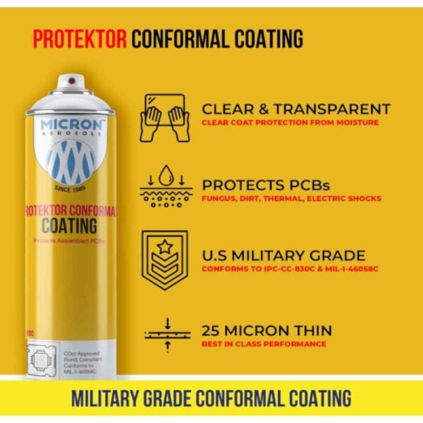 Micron Aerosols Conformal Coating 2118 5 litre