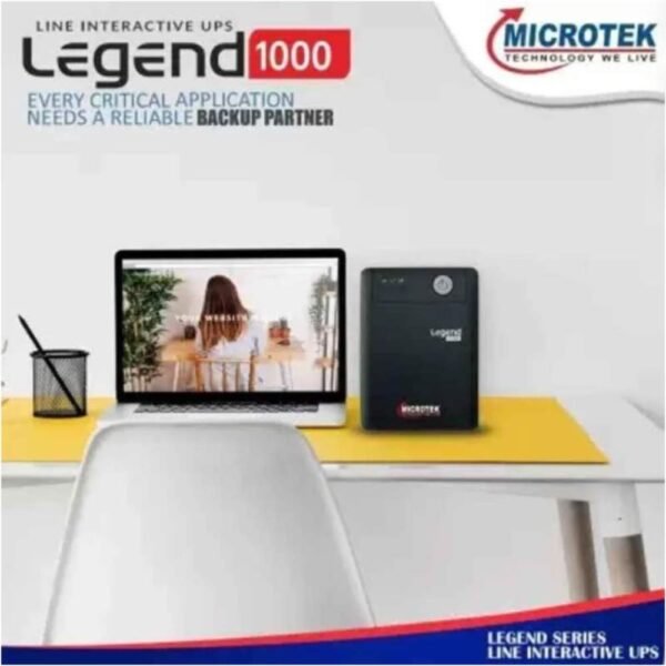 Microtek Legend 1000 1000VA Modified Sine Wave UPS – Home and Office Inverter UPS