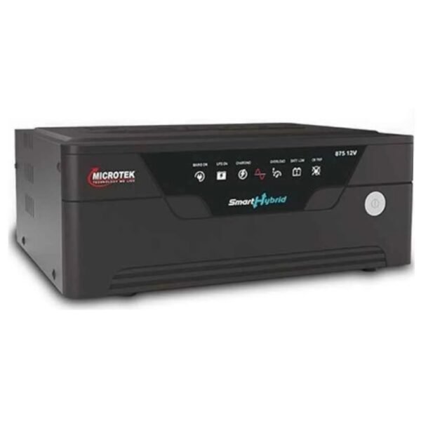 Microtek Smart Hybrid 1075 950VA 12V Digital and Sine Wave Inverter – Home and Office UPS
