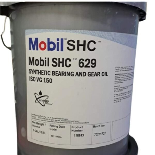 Mobil SHC 629 Gear and Bearing Oil 20L