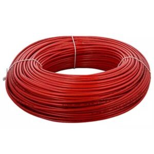 Polycab 10 sqmm 1 Core FR Red Industrial Flexible Cable 100m