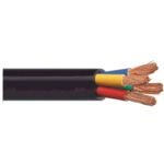 Polycab 400 sqmm 4 Core FRLS Copper PVC Black Sheathed Flexible Cable 100m