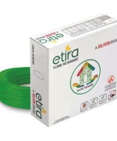 Polycab Etira 0.75 sqmm Single Core FR Copper PVC Green Cable 90m