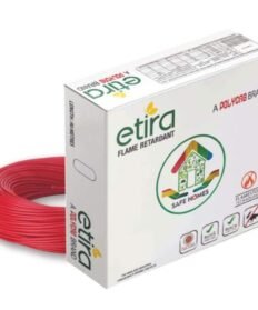 Polycab Etira 1 sqmm Single Core FR Copper PVC Red Cable 90m