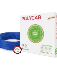 Polycab Maxima Plus 1.5 sqmm Single Core FR Copper PVC Blue Cable 90m