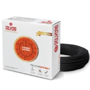 Polycab Optima Plus 0.75 sqmm 1 Core Black FRLF Wire 90m