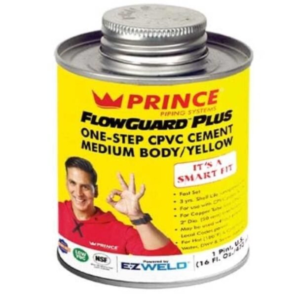 Prince PVC solvent cement 473ml