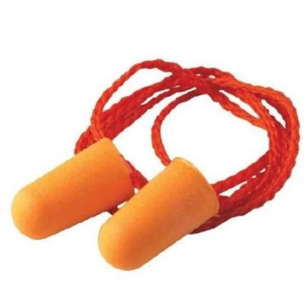 RPES Cord Attached Foam Orange Hearing Protection Earplug 1110 Pack of 100
