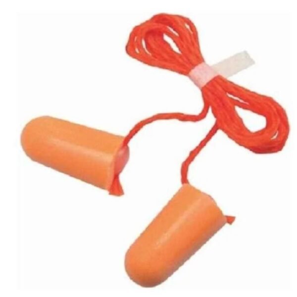 RPES Cord Attached Foam Orange Hearing Protection Earplug 1110 Pack of 100
