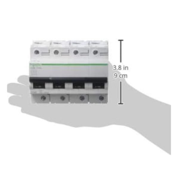 schneider-acti9-c120n-100a-c-curve-four-pole-mcb-a9n18374-10-ka (1) Schneider Electric Acti 9 C120N 100A C-Curve 4P MCB A9N18374 – 4 Pole Miniature Circuit Breaker