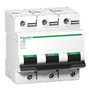 Schneider Electric Acti 9 C120N 80A C-Curve 3P MCB A9N18365 – 3 Pole Miniature Circuit Breaker