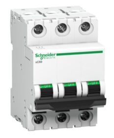 Schneider Electric Acti 9 xC60 25A C-Curve 3P MCB A9N3P25C – 3 Pole Miniature Circuit Breaker