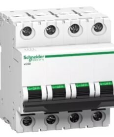 Schneider Electric Acti 9 xC60 4A C-Curve 4P MCB A9N4P04C – Miniature Circuit Breaker
