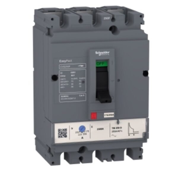 Schneider Electric EasyPact CVS 125A 3P MCCB LV516332 – 3 Pole Moulded Case Circuit Breaker