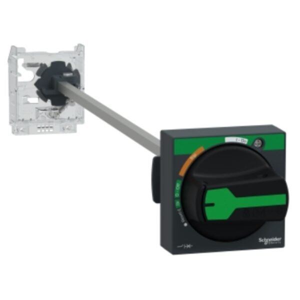 Schneider Electric TeSys GV2 APN Black and Grey IP54 Extended Rotary Handle Kit with Trip Indication GV2APN01 – Motor Circuit Breaker Accessory