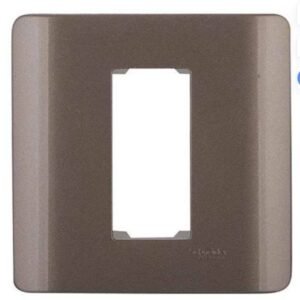 Schneider Electric Zencelo India 1 Module Surround and Gridplate IN8401C white modular switch cover frame pack of 10.
