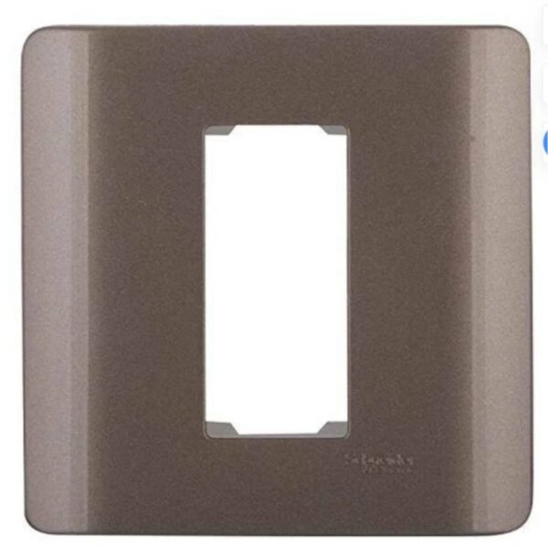 Schneider Electric Zencelo India 1 Module Surround and Gridplate IN8401C white modular switch cover frame pack of 10.