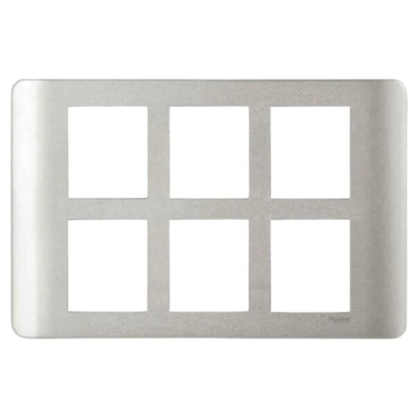 schneider-electric-zencelo-india-12-module-surround-and-gridplate-schneider-electric-protection-device-main Schneider Electric Zencelo India 12 Module Surround and Gridplate IN84012C-SA silver satin modular switch cover frame pack of 5.