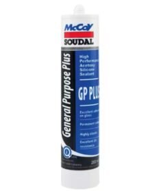 Soudal 280 ml Clear GP Plus Silicone Sealant, FG0008 (Pack of 6 Pcs) | Pack of 6