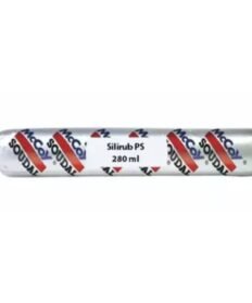 Soudal 280 ml Brilliant White Silirub PS Silicone Sealant Sausage, FG0076 (Pack of 24 Pcs) | Pack of 24