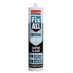 Soudal Fix All Crystal hybrid polymer sealant 290ml