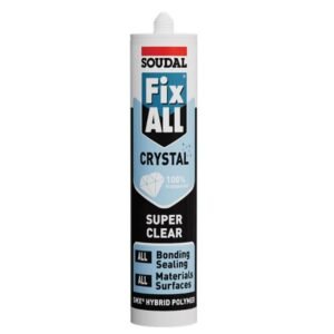 Soudal Fix All Crystal hybrid polymer sealant 290ml