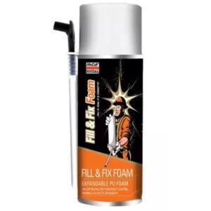 Soudal 300 ml Champagne Fill & Fix Foam, 791 (Pack of 24 Pcs) | Pack of 24