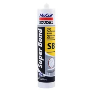 Soudal 390 g Crème Superbond Mirror Ashesive, 502 (Pack of 24 Pcs) | Pack of 24