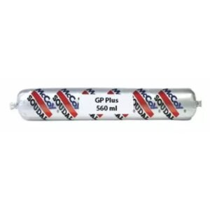 Soudal 560 ml White GP Plus Silicone Sealant Sausage (Pack of 24 Pcs) | Pack of 24