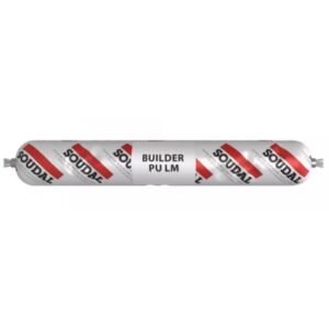 Soudal 600 ml Grey Builder PU LM Polyurethane Adhesive Sealant (Pack of 6 Pcs) | Pack of 6
