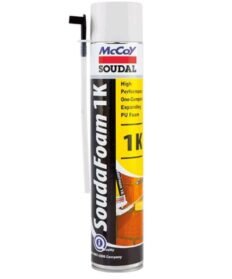 Soudal MCCOY 1K PU foam insulation sealant 750ml