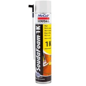 Soudal MCCOY 1K PU foam insulation sealant 750ml