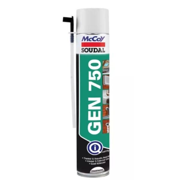 Soudal GEN 750 self expanding PU foam spray 750ml