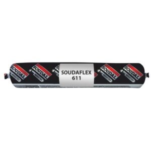 Soudal Soudaflex 611 polyurethane sealant grey 600ml